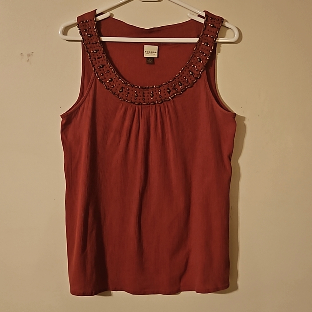 Sonoma Beaded Tank M